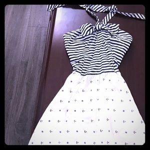 Unique vintage sailor dress